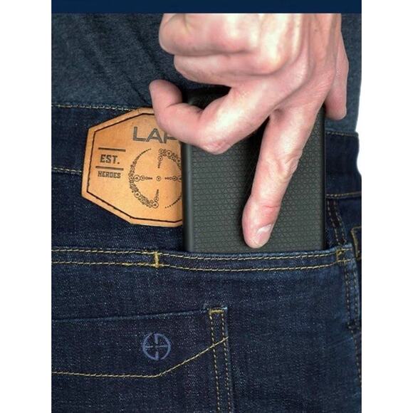 New! LAPG Terrain Flex Denim Jeans Mens 40 X 30 Straight Fit Men’s Jeans NWT - Picture 7 of 16